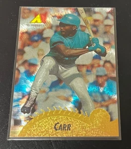 CHUCK CARR 1995 PINNACLE MUSEUM INSERT CARD #30 FLORIDA MARLINS alto brillo - Imagen 1 de 1