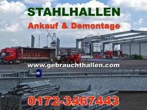 Suche gebrauchte Stahlbauhalle Lagerhalle / Gewerbehalle aus Abbruch / Rückbau - Bild 1 von 1
