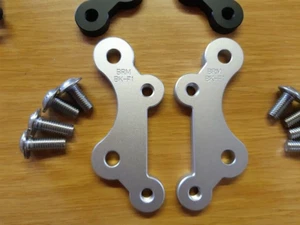 Poggiapiede Regolazione Piastra per BMW K1200R Modelli, Tutte Baujahre. 20mm - Picture 1 of 9