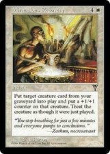 Miraculous Recovery x4 Visions MtG NM