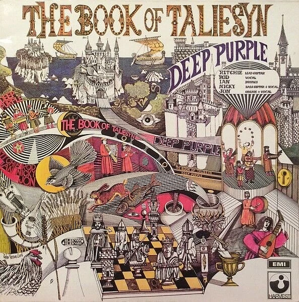 DEEP PURPLE "BOOK OF TALIESYN" PREMIUM QUALITY USED LP (VG+) - Image 1 of 1
