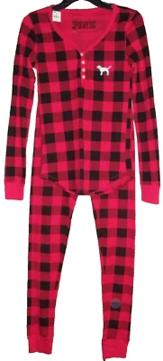 Conjunto de Camisa e Calça de Dormir VICTORIA'S SECRET PINK VERIFIQUE Tamanho: Pequeno Novo com etiquetas $60 - Imagem 1 de 4