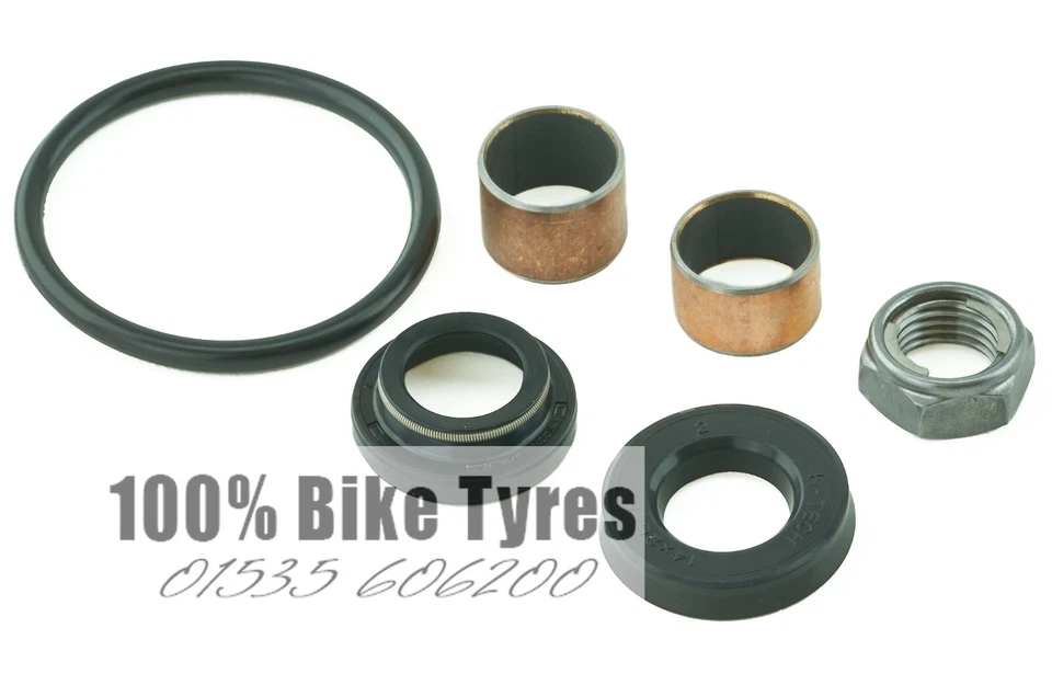 Kit de servicio de cabezal de sellado de amortiguador Showa 46/14 Ducati 999 2004 2005 2006 Foto 1 de 1