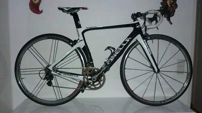 SPINELLA  VELO CADRE CARBONE T1.1000  T/ size 48 -S-  CAMPAGNOLO  CHORUS 11s - Photo 1/4