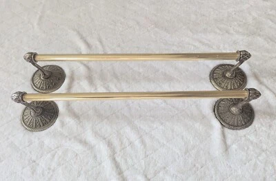 AMER. Portatoallero vintage TACK & HDWE CO D2404 Rodin Contessa 1968 latón Foto 1 de 4