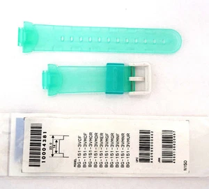 BANDA RESINA CASIO ORIGINAL BABY-G 10004381 BG151 VERDE BG-151 - Imagen 1 de 5