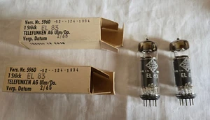 1 Paar Telefunken EL83 / BWB ( zwei paar vorhanden ) - Bild 1 von 3