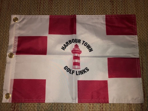 HARBOUR TOWN GOLF LINKS RBC OPEN PGA TOUR PIN FLAG WITH GROMMETS FREE SHIPPING Cover