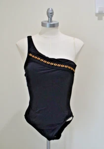 NWT WOMEN'S KENNETH COLE ONE SHOULDER ONE PIECE SWIM SWIMMING SUIT SZ S - Picture 1 of 6