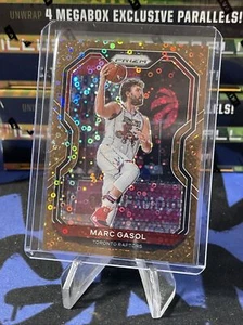 2020-21 PRIZM Fast Break Marc Gasol Bronze Disco Refractor /20 Raptors SSP - Picture 1 of 2