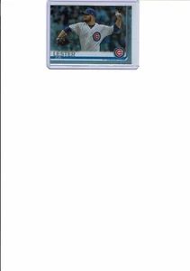 2019 Topps Baseball Jon Lester #40 Rainbow Foil Chicago Cubs - Picture 1 of 2