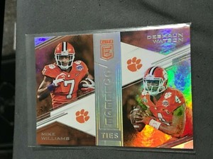  2017 Elite College Ties #1 Deshaun Watson/Mike Williams clemson!