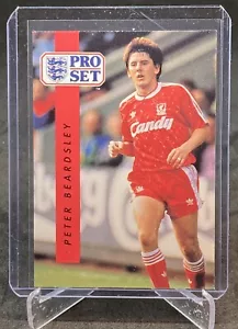 PETER BEARDSLEY 1990-91 Pro Set Soccer Card LIVERPOOL #114 PSA - Picture 1 of 2
