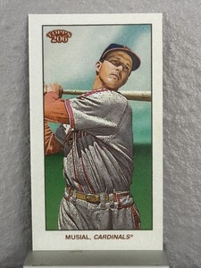 2020 Topps 206 Baseball Stan Musial St. Louis Cardinals Piedmont Back 