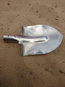 Durable Large Stainless Steel Garden Spade Shovel Blade + D-handle - Picture 1 of 14
