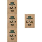 Set of 4 Father&#39;s Day Card Papa Birthday Happy Fathers Greeting