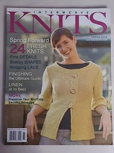 Interweave Knits Magazine Spring 2008 New 24 Fresh Knits - Picture 1 of 3