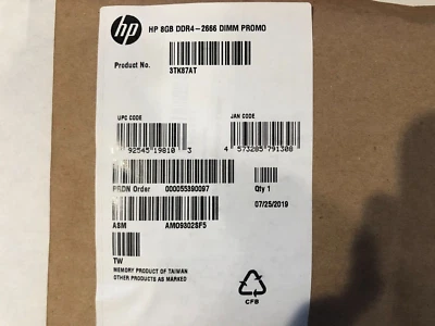 SK Hynix 8GB 2666MHz DDR4 Non-ECC Unbuffered DIMM RAM PC4-21300 Desktop Memory - Image 1 of 4