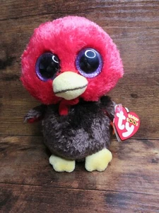 Ty Beanie Boos Gobbles the Thanksgiving Day Turkey Plush 6" w/ Tags 2013 - Picture 1 of 7