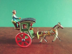 Seltener Meier Kutsche Penny toy Blechspielzeug - Bild 1 von 9