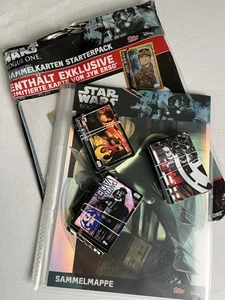 Star Wars Rogue One Topps Force Attax Sammelmappe+ 130 verschiede Karten - Picture 1 of 1