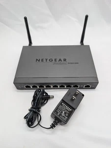 NETGEAR ProSAFE FVS318N 8-Port Wireless-N VPN Firewall POWER TESTED - Picture 1 of 3