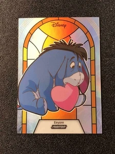 2025 Kakawow Phantom Disney Eeyore #PD-GLO-53 Stained Glass Orange 50/50 ≈ 1/1  - Picture 1 of 2