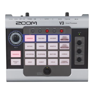 ZOOM V3 Vocal Processor Voice Effects Multi-Effect Voice Changer from Japan - Image 1 of 4