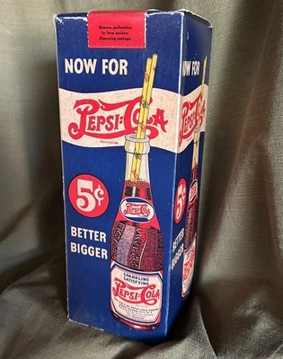 Vintage Pepsi Cola Straws New Old Stock 1940’s - Image 1 of 4