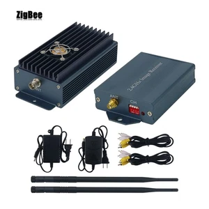 2.4G 10W Wireless Audio Video Transmitter Receiver AV Transmitter - Picture 1 of 7