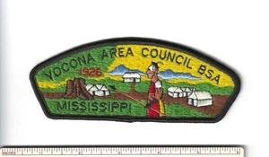 DY SCOUT BSA CSP YOKONA AREA CONSIGLIO MISSISSIPPI TOPPA SPALLA MS DISTINTIVO FUSO - Foto 1 di 1