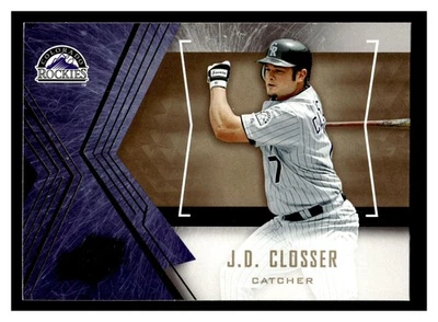 J.D. Closser #45 2005 SP Collection - 2005 SPx Colorado Rockies - Image 1 of 2