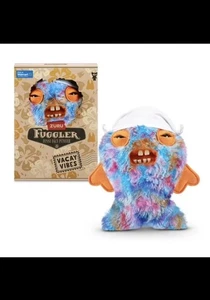 Fuggler Vacay Vibes 9" (Cod Father) Funny Ugly Monster Soft Plush By ZURU/New - Picture 1 of 6