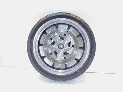 Harley Davidson Sportster 883 Low & Super Low Cast Front Wheel Rim & Tire - Image 1 of 4