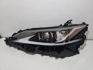 2019 2020 2021 Lexus ES300h ES350 Driver Left LH Side LED Headlight OEM 1615 - Picture 1 of 9