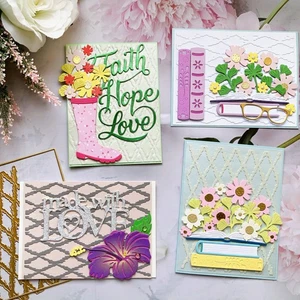 Lattice Frame Metal Cutting Dies Embossing Die Scrapbooking Card Making Crafts - Picture 1 of 5
