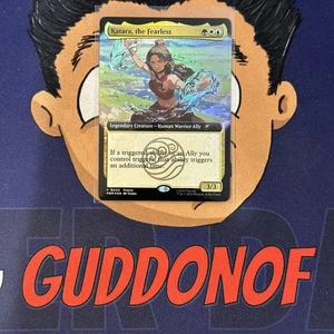 Magic The Gathering X Avatar Katara The Fearless Promo Karte SDCC 2025 IN HAND - Bild 1 von 11