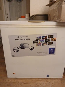 Grande Playstation 5 Ps5 Vr2 Tienda Promo Publicidad Magnent 24x12 pulgadas - Imagen 1 de 2