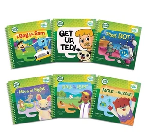 Leap Frog Learn To Read Volume 1 Beginning Phonics Vowels 6 Storybooks NEW - Picture 1 of 5