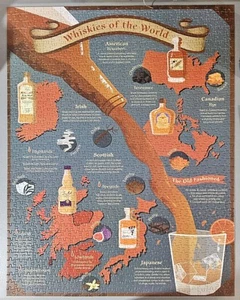 Whiskey Guide 1000 Teile Puzzle & Poster Yellow Cab MPN 37905-BBB vollständig - Bild 1 von 13