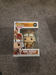 Funko POP! Figura de vinilo Broadway: King George #11 Hamilton como nueva en protector  - Imagen 1 de 6