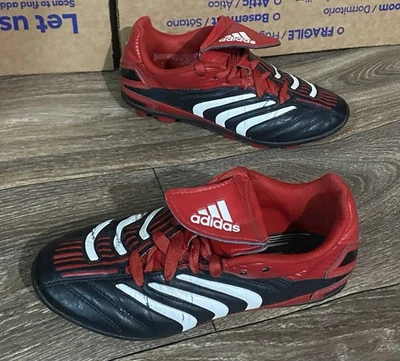 2006 Adidas Predator Absolado TRX FG soccer cleats football boots Size 2.5 Kids - Image 1 of 4