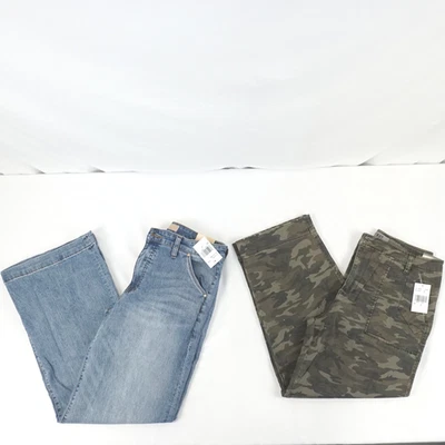 Pantalones de mezclilla KUT From The Kloth Ashton Barrel & Jodi de pierna ancha para mujer talla 6 de EE. UU. Lote de 2 Foto 1 de 4