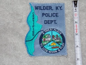 Wilder Kentucky KY Polizei Schulteraufnäher 3,25"x4,5" - Bild 1 von 1