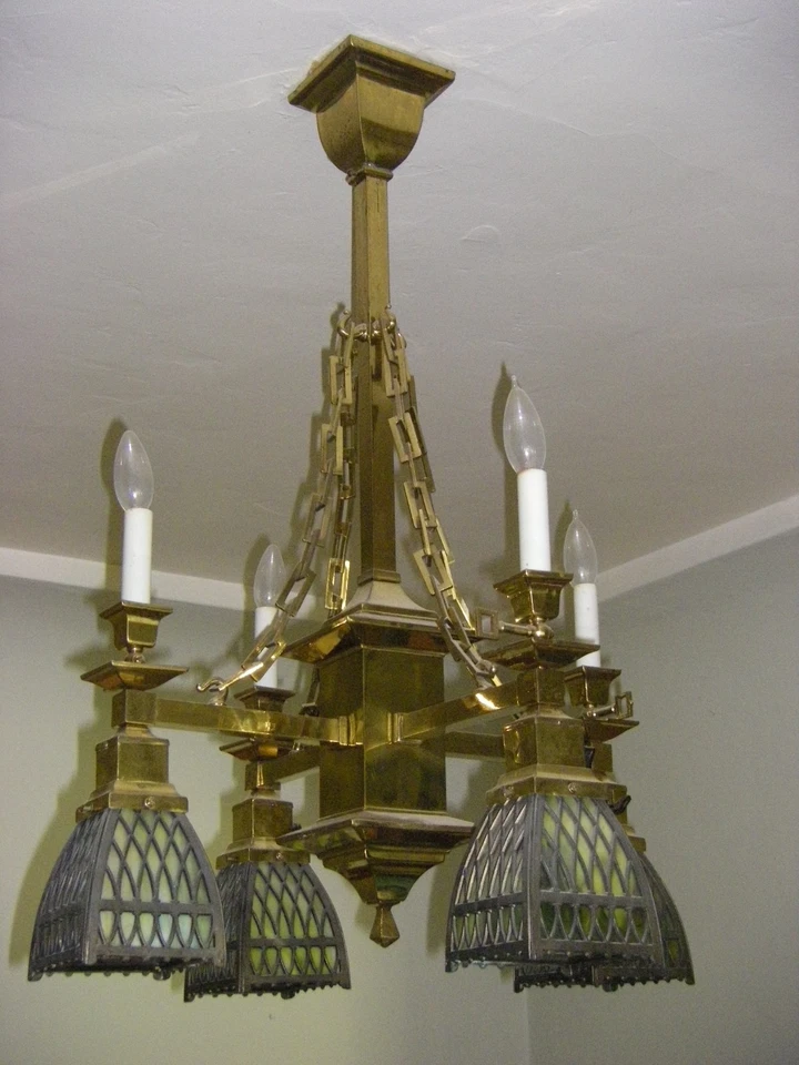 arts and craft light fixtures ceiling - Image 1 of 1