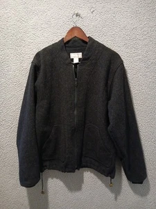 VTG Filson Mackinaw Wool Liner Jacket Men’s L Style 122 Brown Bomber Made USA - Picture 1 of 3