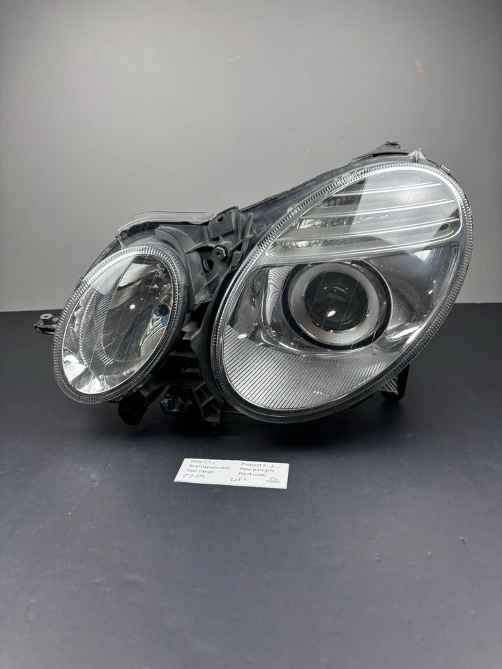 Faro halógeno delantero izquierdo mercedes w211 e350 e550 2007-2009 oem Foto 1 de 4
