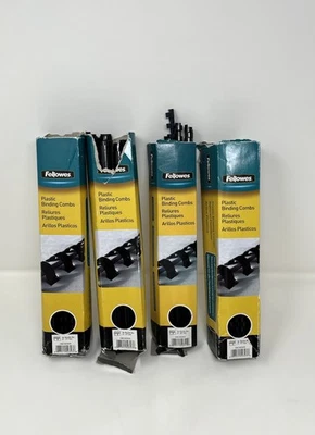 Fellowes Plastic Comb Binding Spines Different Sizes (look Pictures For Details) - Image 1 of 4