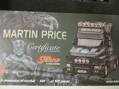 TRACTORA TEKNO SCANIA TORPEDO 144 - PRECIO MARTIN - EDICIÓN LIMITADA - 1:50 Foto 1 de 4