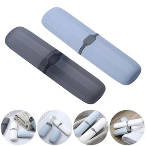 Étui à brosse à dents noir/gris baguettes récipient porte brosse à dents bo - Bild 1 von 19
